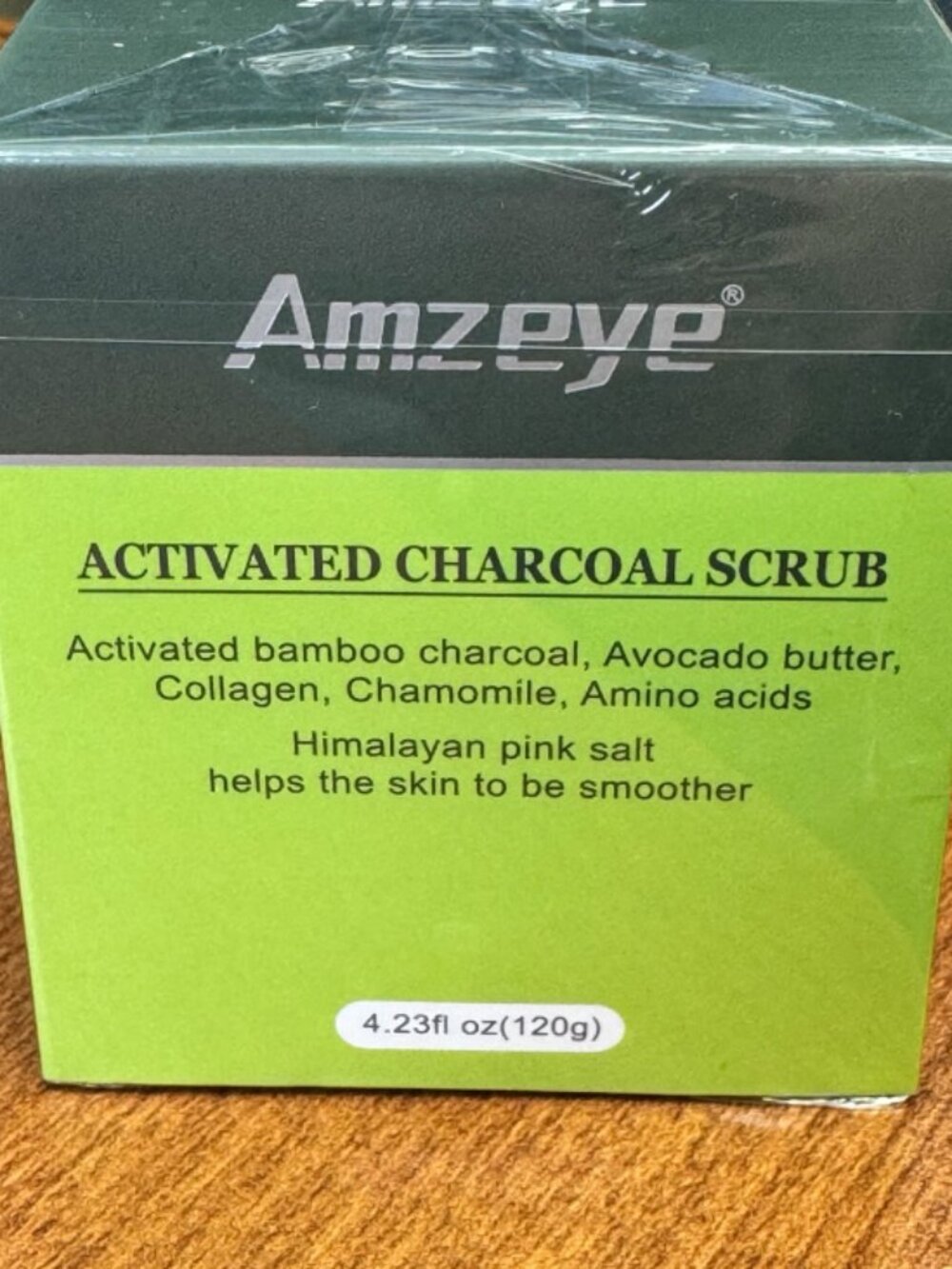 New! Activated Charcoal Scrub